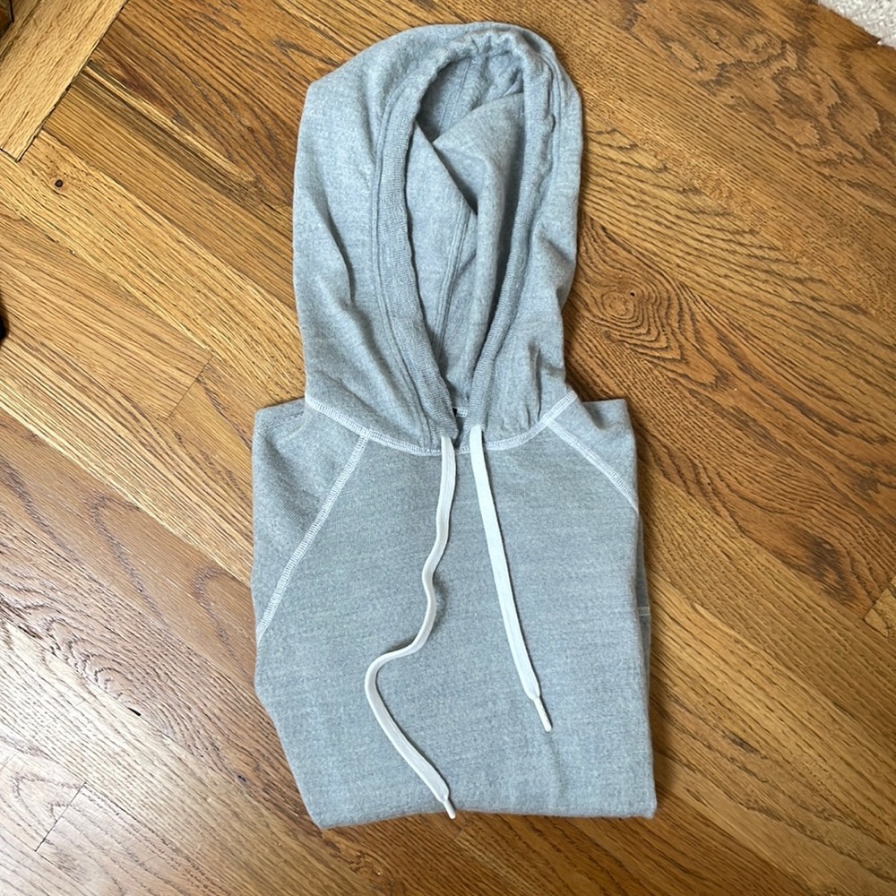 Rag & bone gray sweatshirt/sweater with hood, XS